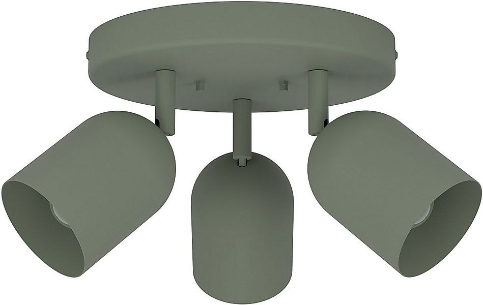 EGLO Deckenspot TILSTON Spotlampe - Stahl - E14 - 3X40W - IP20, ohne Leucht günstig online kaufen