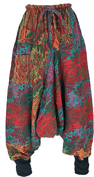 Guru-Shop Relaxhose Flauschige Haremshose, Pluderhose, Pumphose,.. günstig online kaufen