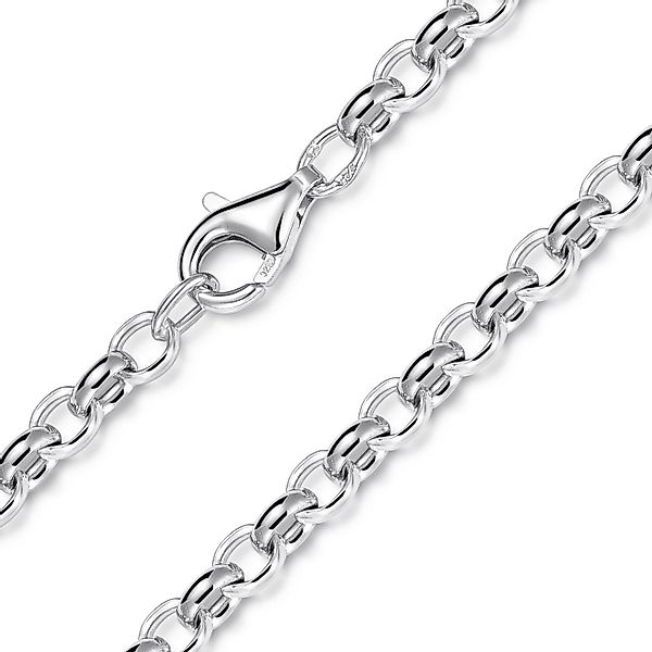 Materia Gliederkette Ovale Erbskette 4mm K67, günstig online kaufen