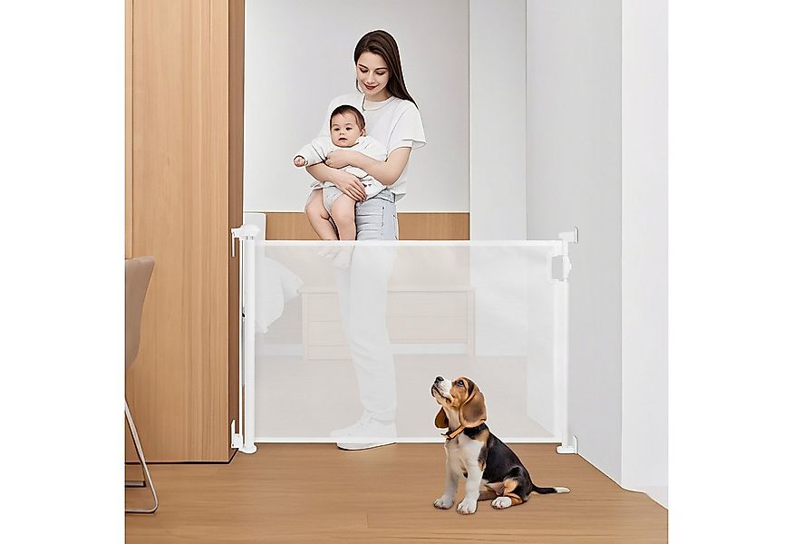 nobleza Haustierklappe Treppenschutzgitter Türschutzgitter Ausziehbar 0-180 günstig online kaufen