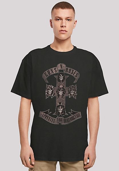 F4NT4STIC T-Shirt "Guns n Roses Hard Rock Musik Band", Premium Qualität günstig online kaufen