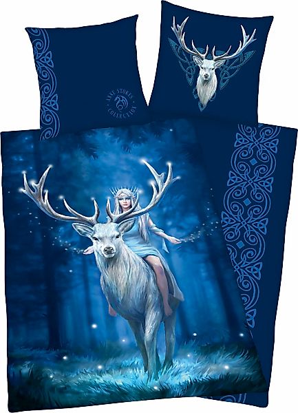 Anne Stokes Wendebettwäsche "Anne Stokes" mit phantasievollem Motiv günstig online kaufen