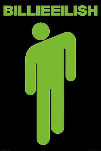 Poster Eilish, Billie - Poster - Stickman günstig online kaufen