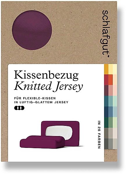 Schlafgut Kissenbezug »Pure flexibler Kissenbezug für Nackenstützkissen«, ( günstig online kaufen