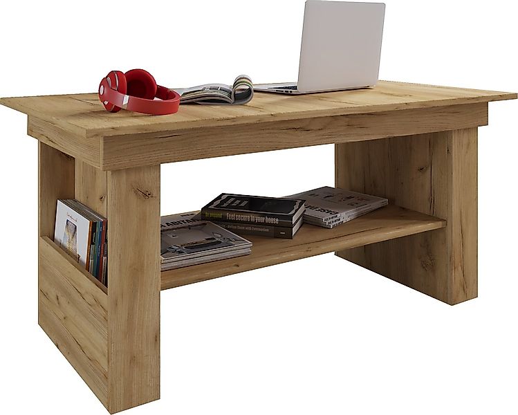 VCM Couchtisch Holz Sofatisch Couchtisch Wohnzimmertisch Kobila, Pflegeleic günstig online kaufen