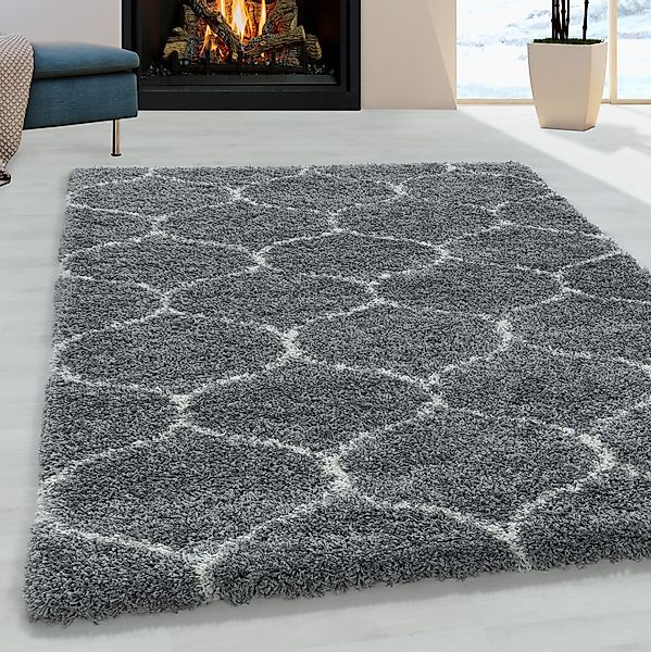Ayyildiz Teppiche Hochflor-Teppich "SALSA 3201" rechteckig 50 mm Höhe auch günstig online kaufen