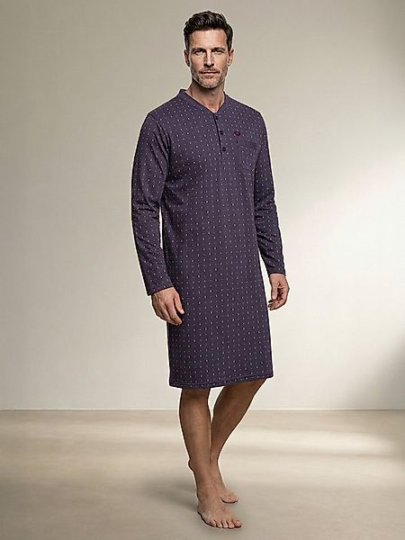 Henry Terre Nachthemd Nachthemd Langarm - Tom Zweig Punkte günstig online kaufen