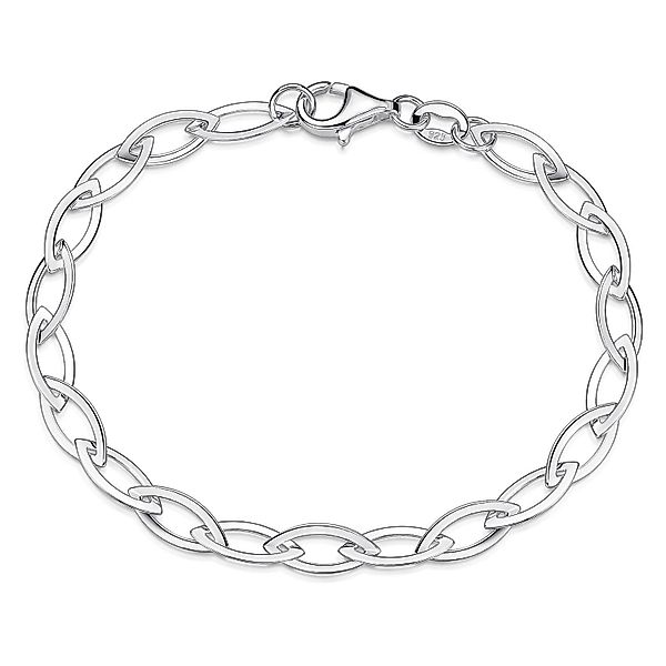 Materia Armkette Damen Silber Spitzankerkette SA-130, günstig online kaufen