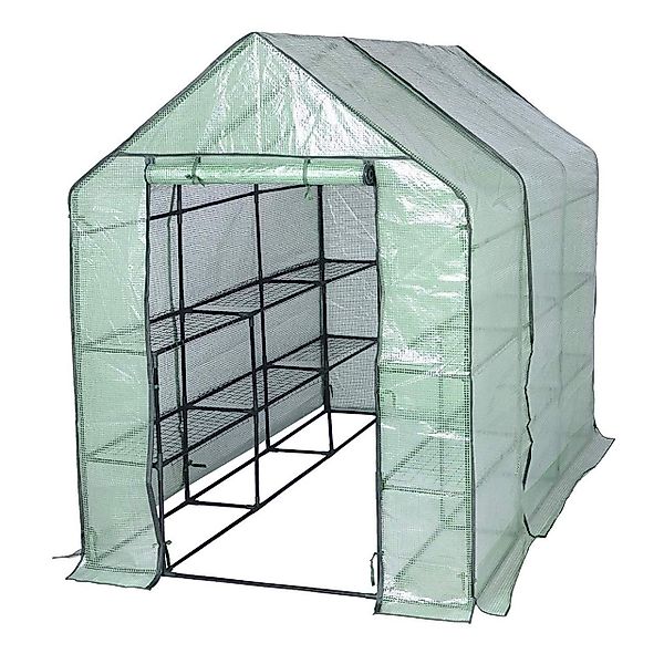 Woltu Foliengewächshaus, Tomatengewächshaus Treibhaus Anzuchthaus, Grün günstig online kaufen