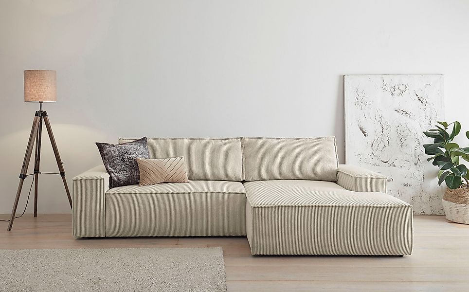Home affaire Ecksofa SHERWOOD Schlafsofa 267 günstig online kaufen