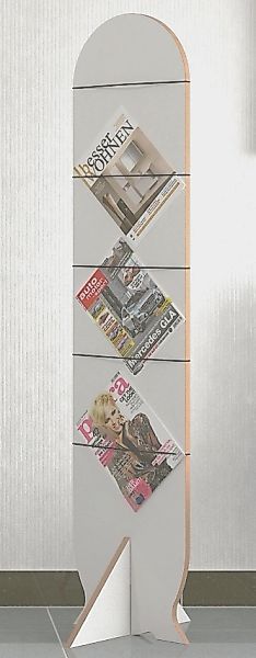 Tojo Zeitungsständer "Tojo-magazzi", moderner Magazinhalter, Höhe 160 cm günstig online kaufen