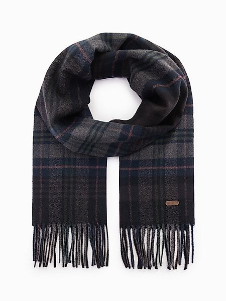 OMBRE Schal Herrenschal mit schottischem Karo und Fransen günstig online kaufen