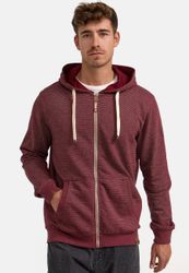Indicode Sweatjacke INBaustian mit kuscheliger Innenseite günstig online kaufen