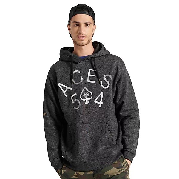 Superdry Military Non Brand Graphic Sweatshirt L Black Grit günstig online kaufen