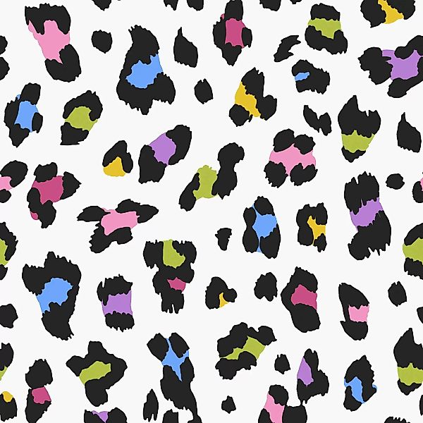 Envy Vliestapete Big Cat Tutti Fruiti Mehrfarbig FSC® günstig online kaufen