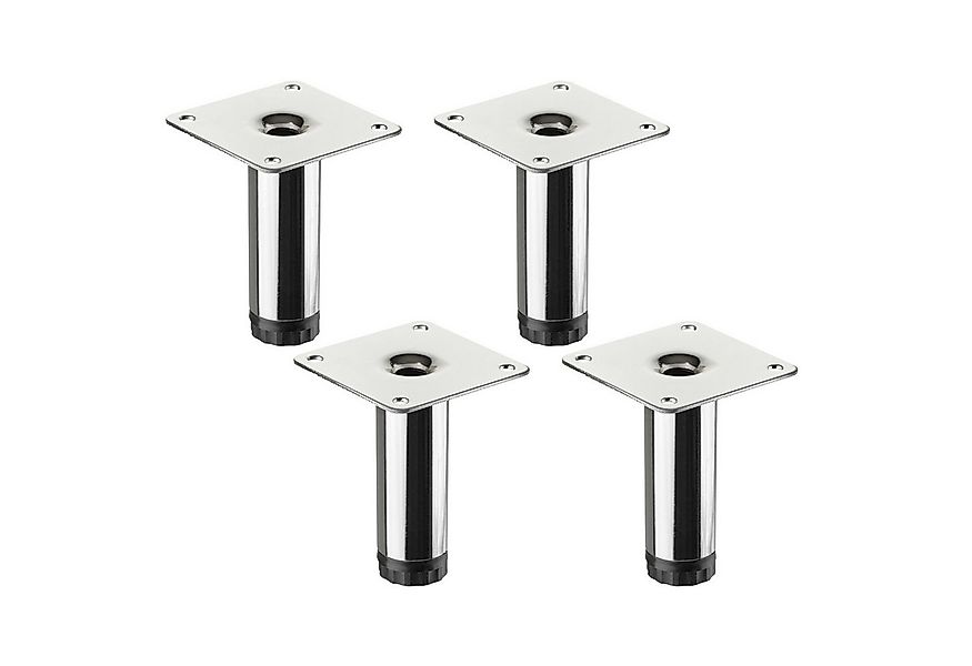 SO-TECH® Möbelfuß LIMA Ø 25 mm höhenverstellbar 10 mm Vitrinenfuß Sockelfuß günstig online kaufen