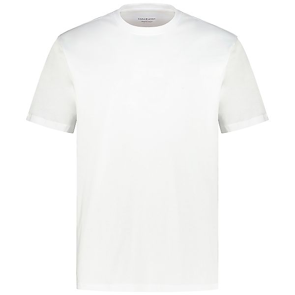 CASA MODA T-Shirt aus Baumwolle Farbe weiß Größe: 3XL günstig online kaufen