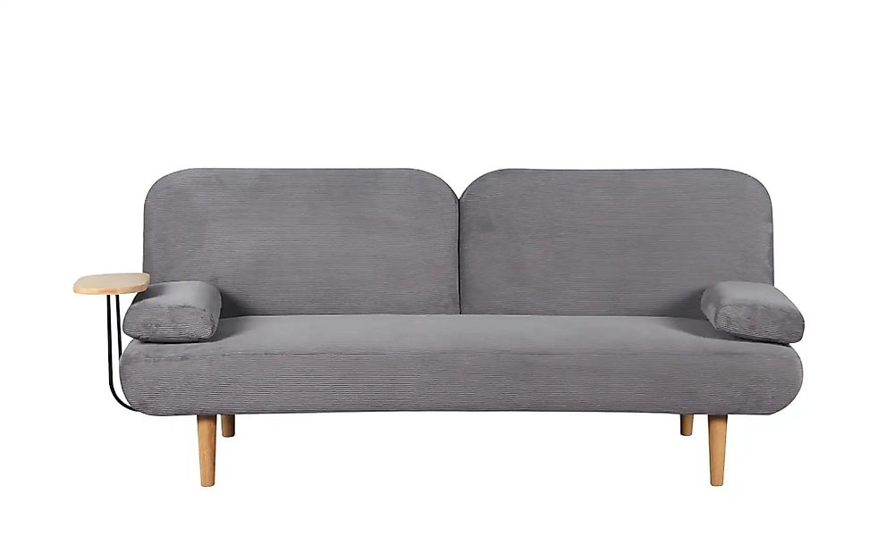 Schlafsofa  Judika ¦ grau ¦ Maße (cm): B: 204 H: 81 T: 90.0 Polstermöbel > günstig online kaufen