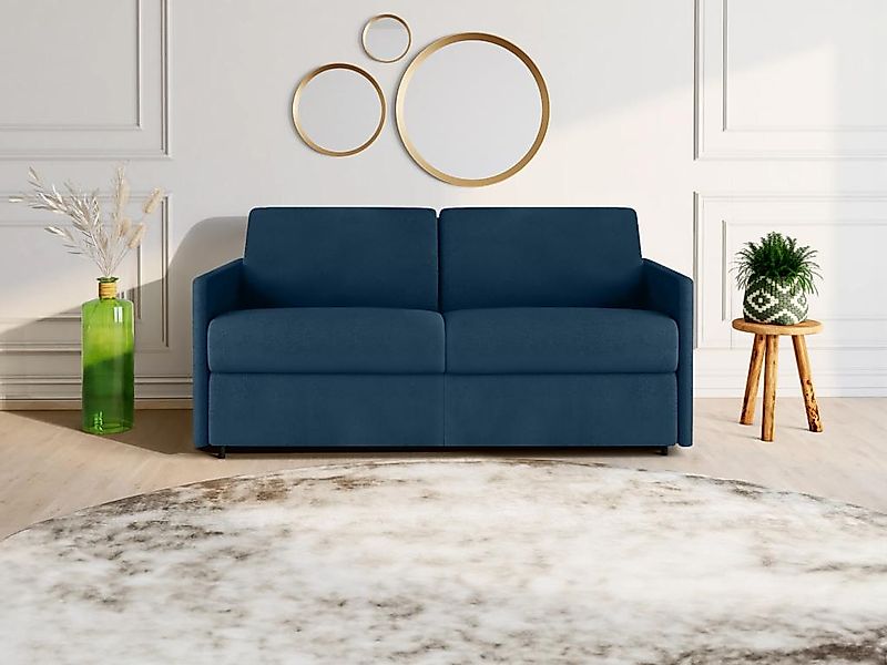Schlafsofa 3-Sitzer - Liegefläche mit Lattenrost mit breiten Latten: 140 cm günstig online kaufen