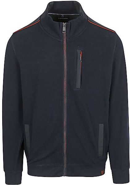 Casa Moda Strickjacke Zip Dark Indigo - Größe 5XL günstig online kaufen