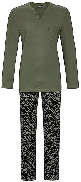 Ringella Schlafanzug Herren Pyjama lang (2 tlg) Modisches Design günstig online kaufen