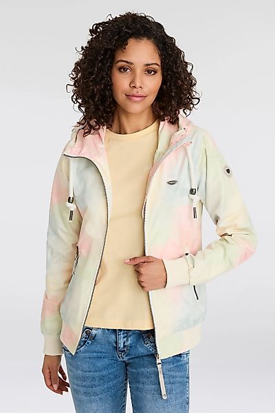 Ragwear Funktionsjacke "NUGGIE OMBRE O", mit Kapuze, Übergangsjacke aus was günstig online kaufen