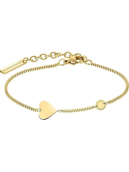 Liebeskind Berlin Edelstahlarmband Liebeskind Damen-Armband Edelstahl Herz, günstig online kaufen