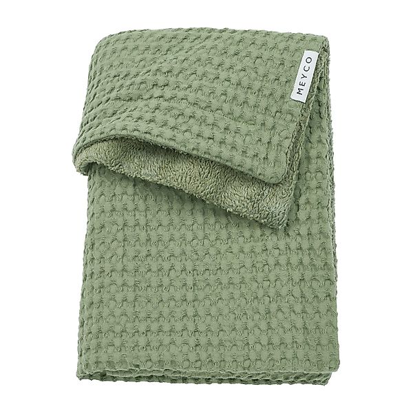 Babydecke 9999 Olive Green, Meyco Baby, günstig online kaufen