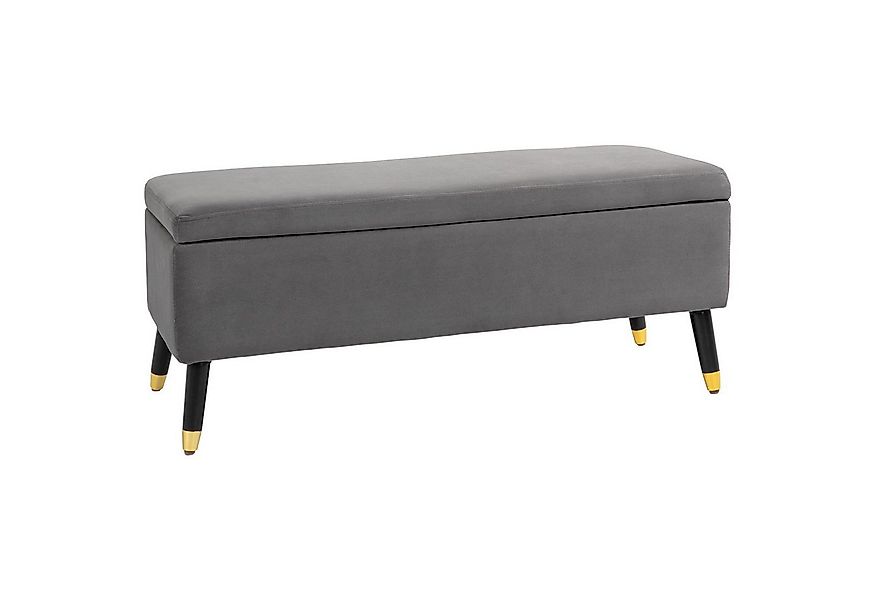 HOMCOM Sitzbank Polsterbank mit Stauraum (Aufbewahrungsbank, 1-St., Truhenb günstig online kaufen