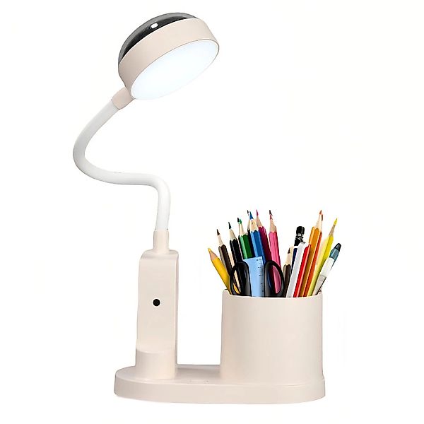 LEAZZLE Schreibtischlampe Multifunktionale Tischlampe mit Stifthalter günstig online kaufen