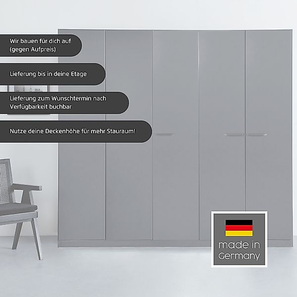 rauch Drehtürenschrank "Kleiderschrank Schrank Garderobe Wäscheschrank Ankl günstig online kaufen