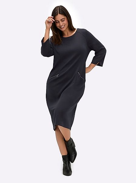 Sheego Jerseykleid Etuikleid 3/4-Arm günstig online kaufen