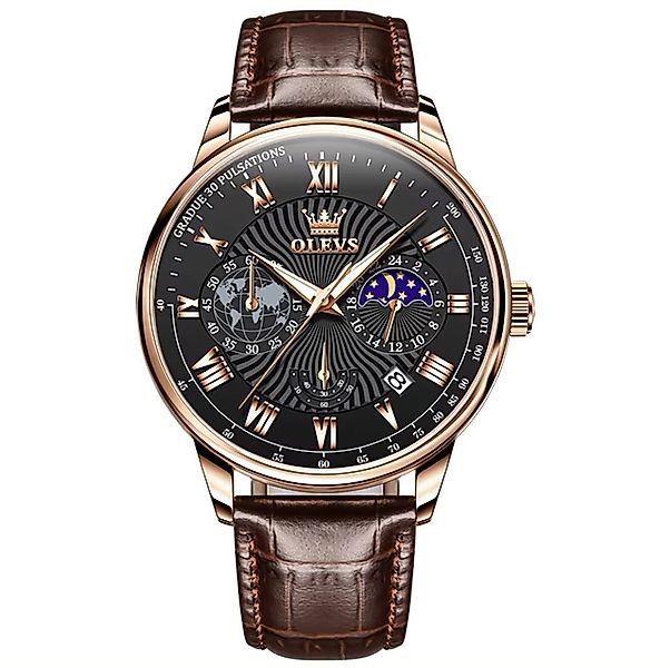 OLEVS Quarzuhr OLEVS 2893 Herrenuhr Chronograph mit Tag & Nacht Anzeige Bla günstig online kaufen