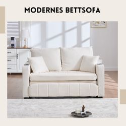 SeedWave Schlafsofa Chenille 2 Sitzer Klappsofa günstig online kaufen