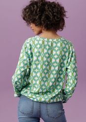 Aniston CASUAL Schlupfbluse mit extravagantem, graphischem günstig online kaufen