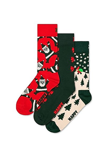 Happy Socks Basicsocken 3-Pack Santa Socks Gift Set Verstärkte Ferse, besse günstig online kaufen