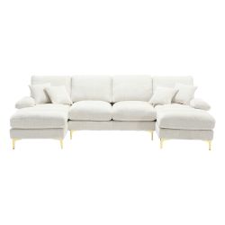 LVHOM Loungesofa mit Ottomane, 272x136x88 cm günstig online kaufen
