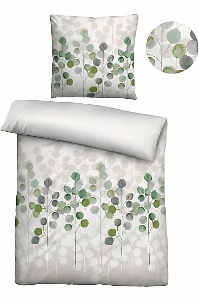 Biberna Bettwäsche "0006722" 2 Stk. tlg. kuschelig warm, pflegeleicht, temp günstig online kaufen