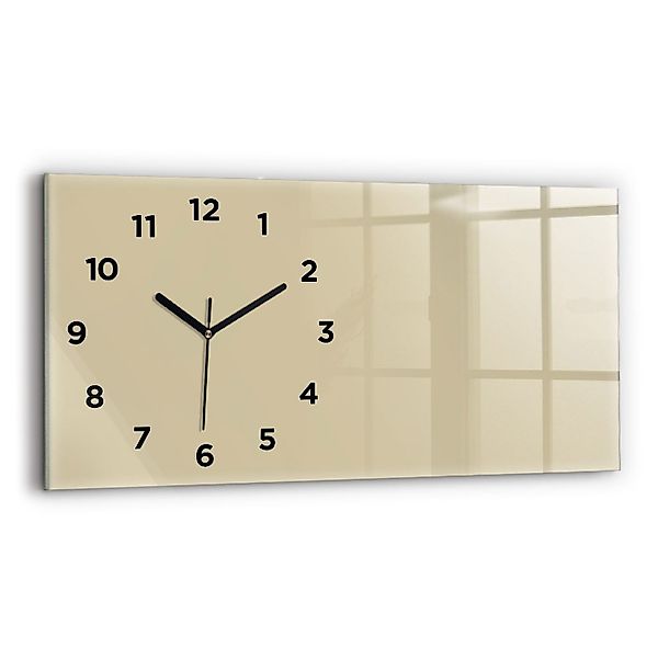 Tulup Wanduhr Wanduhr Glasuhr Rechteckige Wanduhr günstig online kaufen