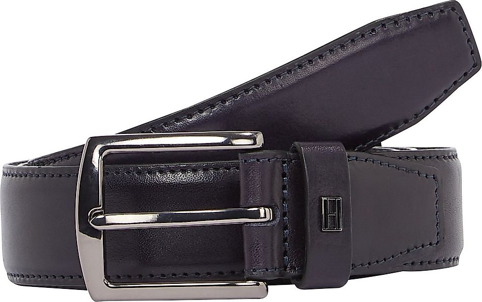 Tommy Hilfiger Ledergürtel DENTON ELEVATED 3.5 cm breit Größenverstellbar günstig online kaufen