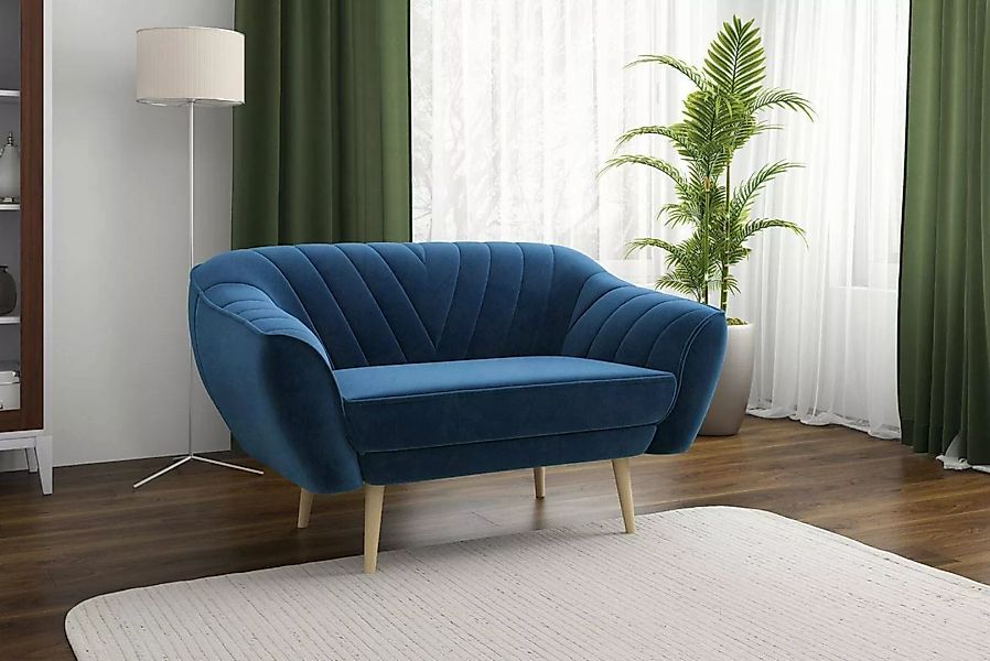 MKS MÖBEL Sofa VIKI-2 Sitzer, Set, 2-Sitzer Sofa, T30-Schaum, Armlehnen, Ho günstig online kaufen