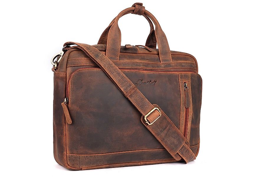 Benthill Aktentasche Echt Leder Laptoptasche Notebooktasche Umhängetasche S günstig online kaufen