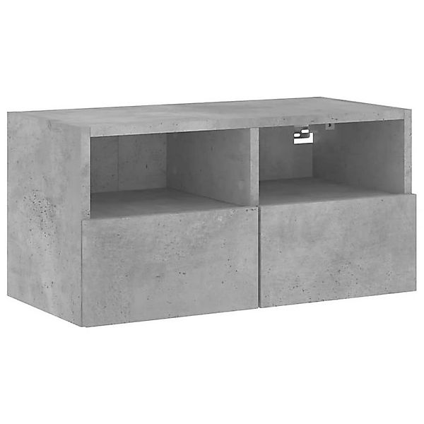 vidaXL TV-Schrank TV-Wandschrank Betongrau 60x30x30 cm Holzwerkstoff günstig online kaufen