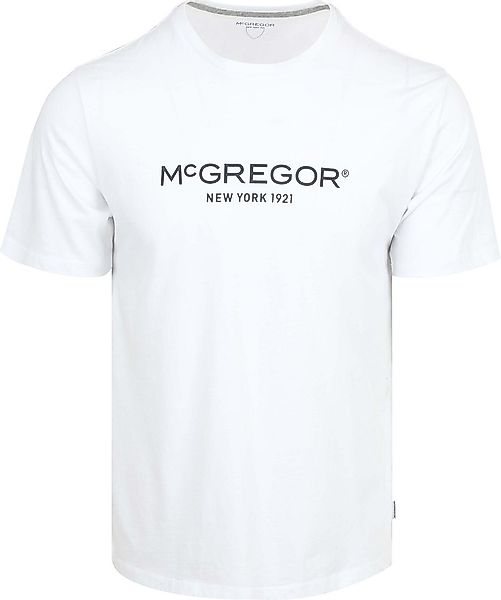 McGregor Essential T-Shirt Logo Weiß - Größe XXL günstig online kaufen