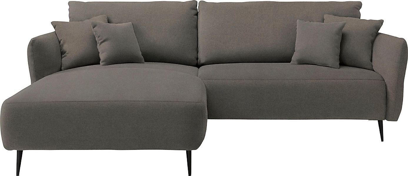INOSIGN Ecksofa »Amarena L-Form«, inklusive Armlehnenverstellfunktion, 4x Z günstig online kaufen