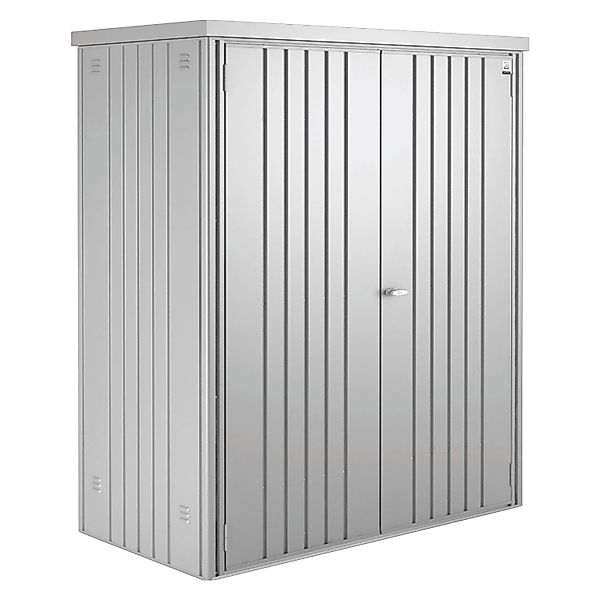 Biohort Geräteschrank Gr. 150 Silber-Metallic B x T:  155 cm x 83 cm günstig online kaufen