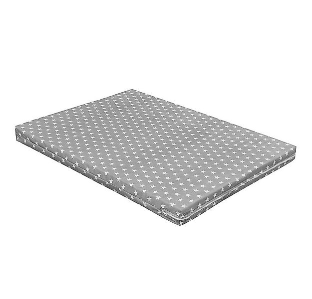 Laufgitter-Matratze Laufgittermatratze 75x100 Grey Stars, Baby-Delux, 6.00 günstig online kaufen