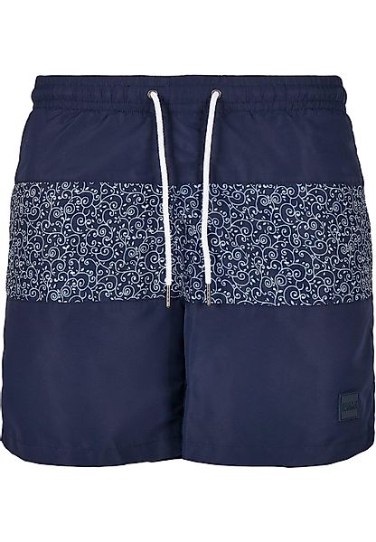 URBAN CLASSICS Badeshorts "Urban Classics Herren Mid Block Pattern Swim Sho günstig online kaufen