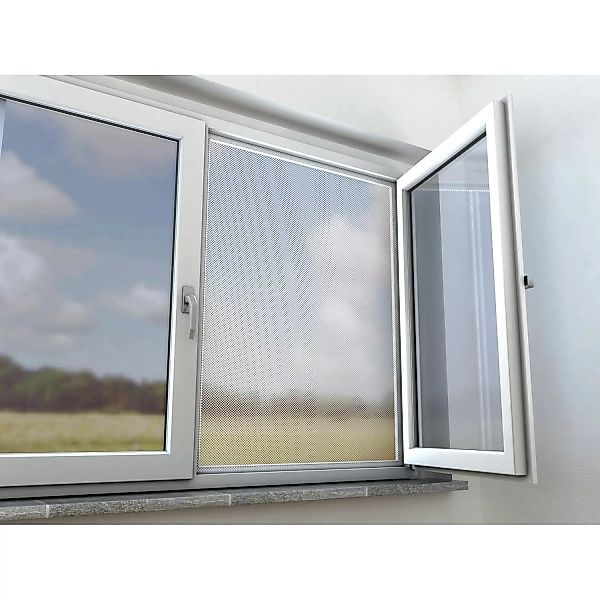 Insektenschutznetz Fenster Weiss 130 x 150 cm günstig online kaufen