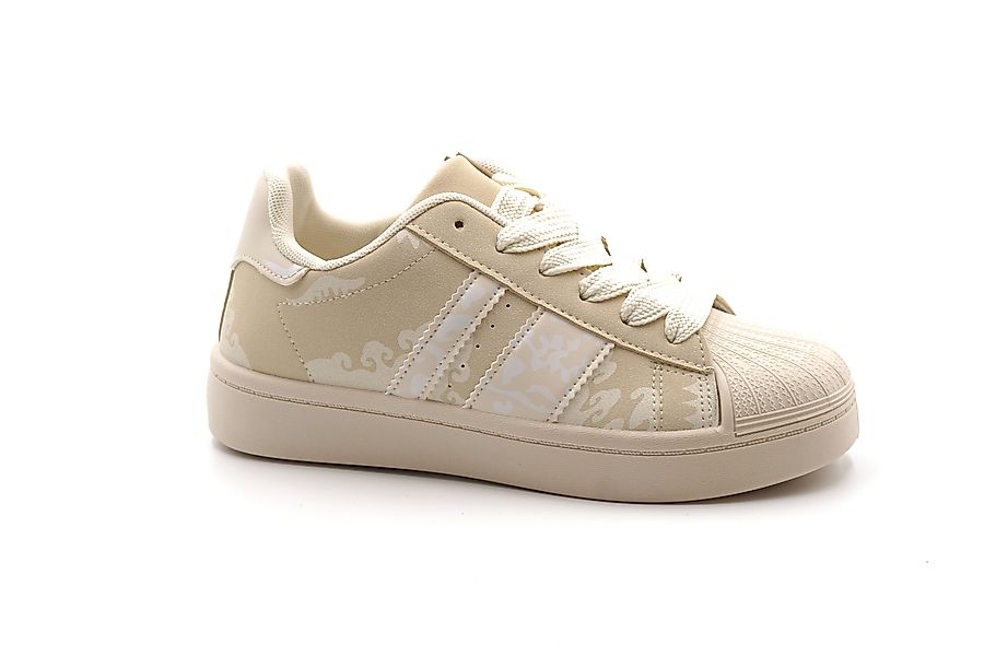 Sonderpostendiscount Damen Sneaker BL561 Beige Sneaker günstig online kaufen